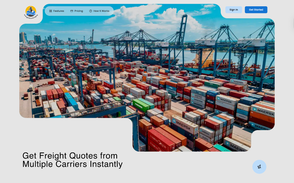 FreightBooking: Logistics Unlocked.